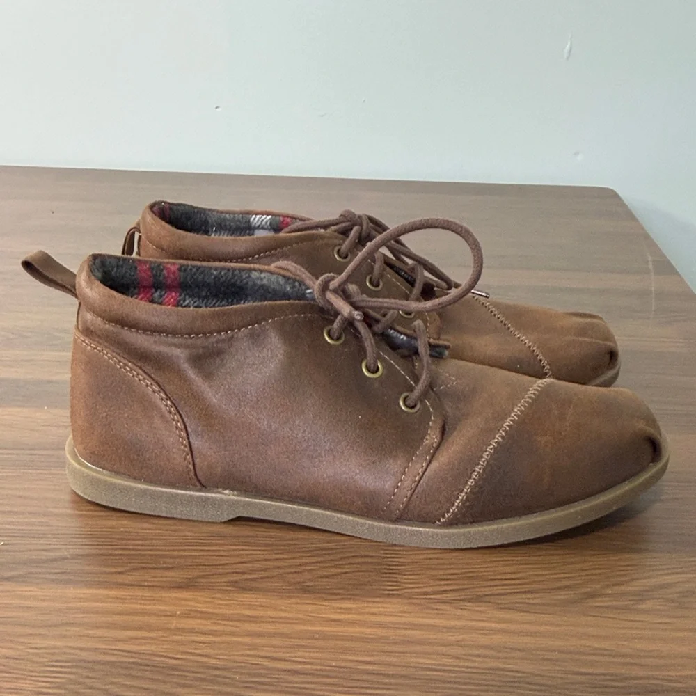 BOBS‎ from Skechers Chill Lux Brown Ankle Bootie Sz 9 NWOT